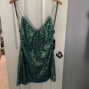 Lulus Sequin Mini Dress